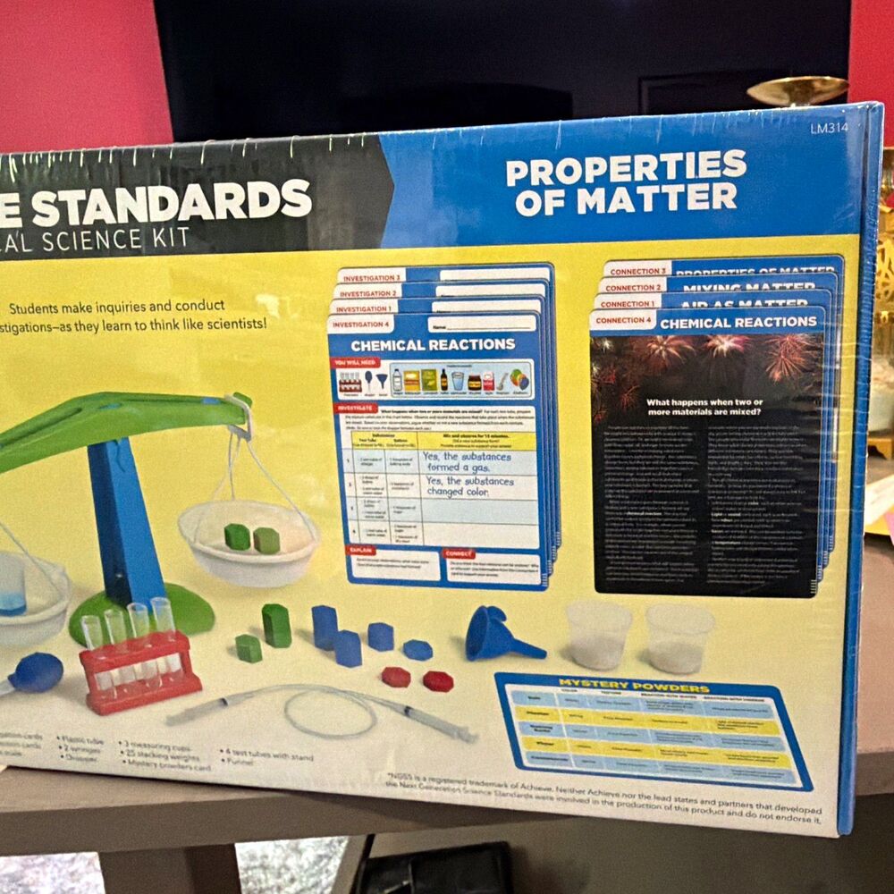Lakeshore NGSS Properties of Matter Science Kit FF845 Ages 8-11 Years